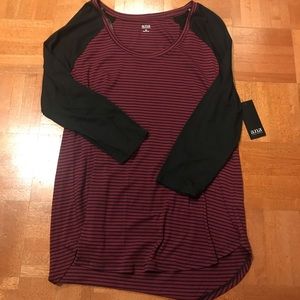 ANA | Striped 3/4 Sleeve Top